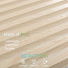 KASARO 12 PCS 3D Wall Panels PVC Fluted Textured for Interior Wall Decor
