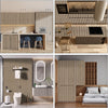 Lovada Peel and Stick  brown Wall Paper - 23.6 x 120 Inch