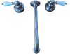 Gnutti Sebastiano & Figli Spa 1199-6 Chrome Victorian wall lavatory Faucet