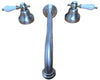Gnutti Sebastiano & Figli Spa 1199-6 Chrome Victorian wall lavatory Faucet