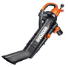 WORX WG505 TRIVAC 12 Amp 3-in-1 Electric Blower/Mulcher/Vacuum & Leaf Bag NEW