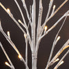 Evergreen LED White Birch Flexible Branches with 40 Warm White Lights 38-inch