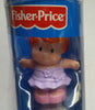Fisher Price Little People Figures - Girl, White Poodle & Suitcase
