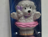 Fisher Price Little People Figures - Girl, White Poodle & Suitcase