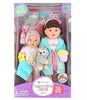 Sweet Sisters Pajama Party 13in and 16in Vinyl Dolls and Accessories Brown Hair