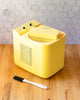 Blue Jean Chef 1-Quart Thermoelectric Ice Cream Maker Butter Yellow