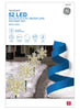 GE StayBright 52 LED 9-in Snowflake Pathway Set 4-Piece 5FT Length