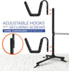 Freestanding Double Kayak Rack for Garage or Outdoor Storage