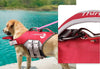 ThinkPet Dog Life Jacket Reflective Lifesaver Floating Vest Adjustable Red XL