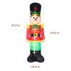 Fraser Hill Farm 12-Feet Lighted Nutcracker Christmas Inflatable