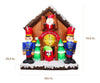 Fraser Hill Farm 6-feet Tall Santa Nutcracker Cuckoo Clock Christmas Inflatable