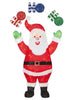 Home Accents Holiday 6-FT Motion LED Santa with Ho Ho Ho Holiday Yard Decoration