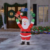 Home Accents Holiday 6-FT Motion LED Santa with Ho Ho Ho Holiday Yard Decoration