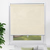 YCUHEN Cordless Roller Shades Pull Down Window Blinds Beige 27"W X 72"L