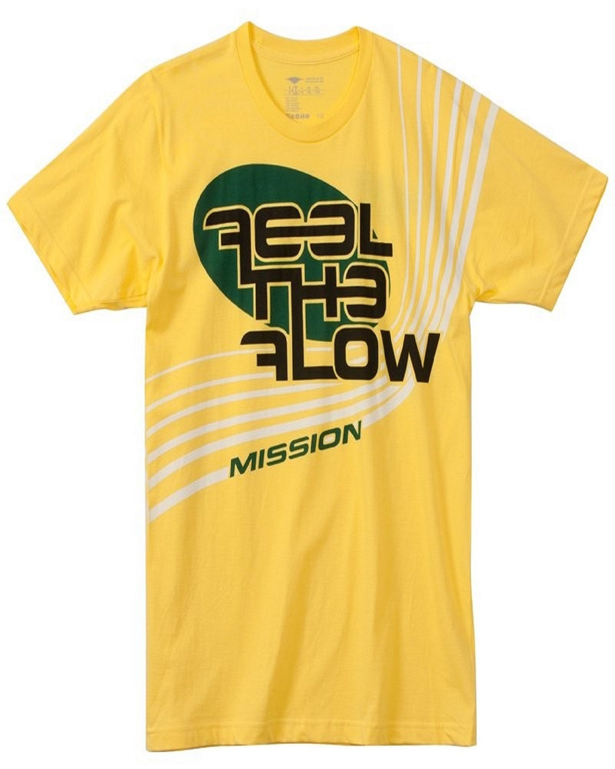 Mission Feel the Flow Senior Short Sleeve Tee Shirt, Medium