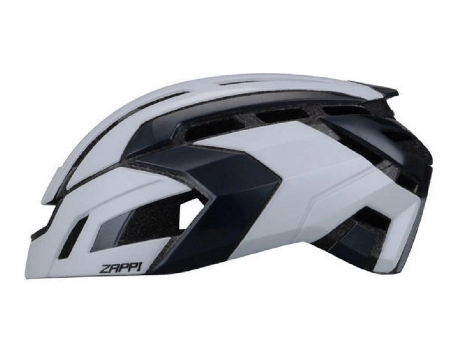NOW ZAPPI Bike Cycling Helmet - Aerodynamic Bicycle White/Black S/M