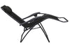 Caravan Sports Infinity Zero Gravity Chair Supports 300 pounds Black