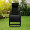 Caravan Sports Infinity Zero Gravity Chair Supports 300 pounds Black