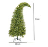 Syhood 9FT Whimsical Bendable Artificial Christmas Tree with Ornaments and Bag Green