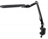 Catalina Lighting Tensor 22.13" LED Adjustable Desk Lamp & Clamp 2pc Set, Black