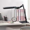 Catalina Lighting Tensor 22.13" LED Adjustable Desk Lamp & Clamp 2pc Set, Black