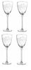 Qualia Glass Orchard 10 oz Wine Crystal Clear Set of 4