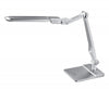 Catalina Lighting Tensor 22.13" LED Adjustable Desk Lamp & Clamp 2pc Set, Silver