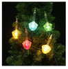Holiday Living 7-Count 8-FT Multicolored Bubble Lights Corded