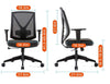 CLATINA Executive Chair - Ergonomic High Back Mesh Swivel Chair Black