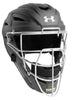 Under Armour Adult Pro Style Catcher's Helmet Matte Black (Age 12-Adult)