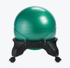 Gaiam Backless Balance Ball Chair System Green
