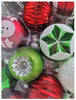 Shatter Resistant Christmas Ornaments 52-piece Red & Green