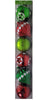 6-Pack Shatter-Resistant Christmas Ornaments Set of 6 inch Green And Red