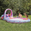Inflatable Unicorn Park Pool & Slide 150" x 90" x 55"
