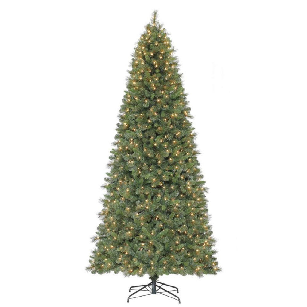 Holiday Living 9-ft Pre-Lit Robinson Fir Artificial Christmas Tree