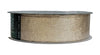 Kirkland Signature Wire Edged Elegant Metallic Gold Ribbon 50 yards x 1.5 inches