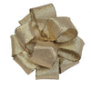 Kirkland Signature Wire Edged Elegant Metallic Gold Ribbon 50 yards x 1.5 inches