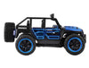 Power Craze Safari Racer Blue RC Car Top Speed 20 MPH All Terrain Tires 2.4G