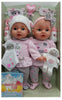 Celebrating Twins 15" Vinyl Twin Baby Doll Set Plush Lamb & Accessories