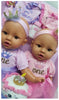 Celebrating Twins 15" Little Twincess Twins with Brown Eyes Turn One