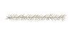 GE Random Sparkle 400 Light Cluster-Style Garland, Clear Lights with White Wire