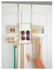 Inter Design Over Door Accessory Organizer for Jewelry and More, Pearl Brass