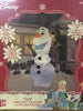 Disney Gemmy Lighted Olaf Christmas Inflatable with Swirling Colors of Light Indoor/Outdoor Decoration