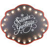 Gemmy 80486 Prelit Vintage Sign Chalk Seasons Greetings