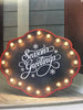 Gemmy 80486 Prelit Vintage Sign Chalk Seasons Greetings