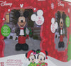 Gemmy Inflatable 6 foot Mickey Mouse with Wreath Indoor Outdoor Christmas Decoration Disney Holiday