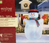 Holiday Living Projection LightRibbon Airblown Snowman Inflatable