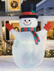 Holiday Living Projection LightRibbon Airblown Snowman Inflatable