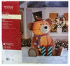 Holiday Living 5.33 ft. Lighted Gift Bear with Gift Box