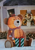Holiday Living 5.33 ft. Lighted Gift Bear with Gift Box